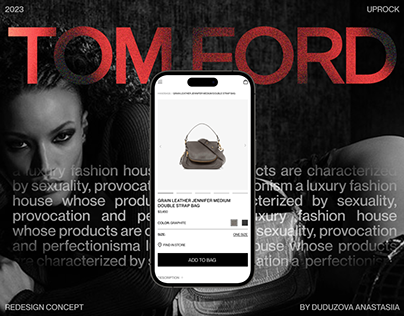 TOM FORD | E-commerce redesign