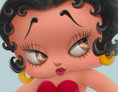 Betty Boop: A Retro-Inspired 2D Illustration