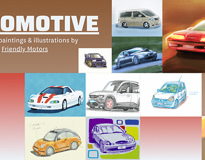 AUTOMOTIVE : Real-life car paintings