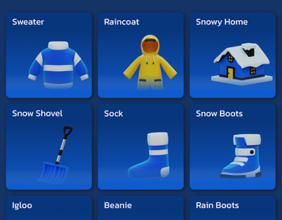 3D Icon Set - Winter Elements | FREE DOWNLOAD