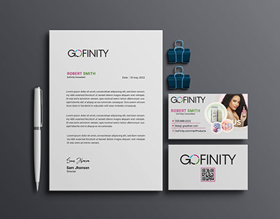 Letterhead and Business card Design