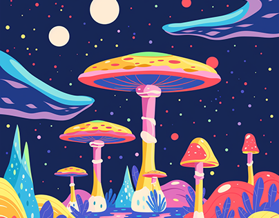 Cosmic Magic Mushrooms