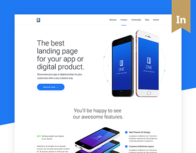 One - Ultimate Product Landing Page