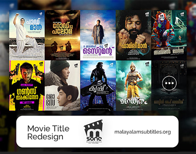 Title Redesign For Msone Community -Malayalam subtitles
