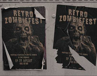 Retrozombiefest - Horror Film Festival Poster