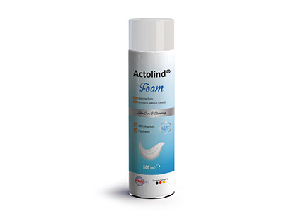 Actolind Foam - Body Cleansing and Care Foam