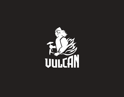 Logo design for Vulcan metalworks and forging.