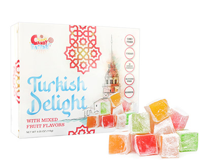 Turkish Delight Box Design