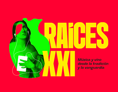 Project thumbnail - RAÍCES XXI (Music & Wine Festival) Visual Identity