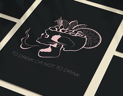 To Drink Or Not To Drink print