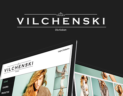 Vilchenski Website Layout