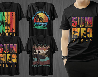 Summer Vibes: Creative T-Shirt Designs
