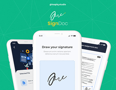 Document signatures and more | design and dev