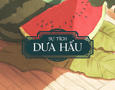 Project thumbnail - SU TICH DUA HAU | Illustration Book