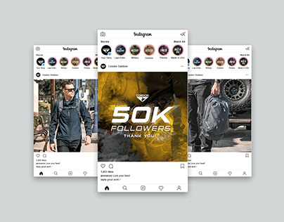 Instagram Profile Design & Ad Campaign