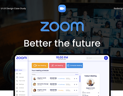 UI UX Case Study | Zoom Meeting