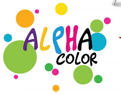 Pendón de Alpha Color / Alpha Color banner