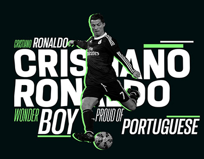 Poster Designing 2024 | Cristiano Ronaldo | B Graphics