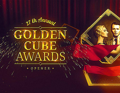 Golden Cube - Awards Pack (AE Template)