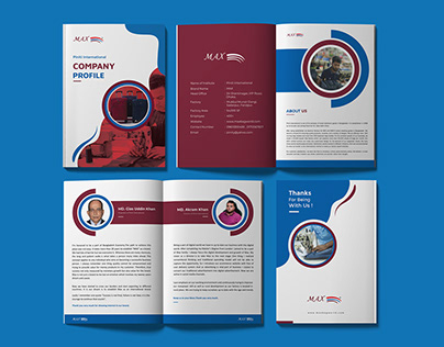 Max Company Profile Brochure Template