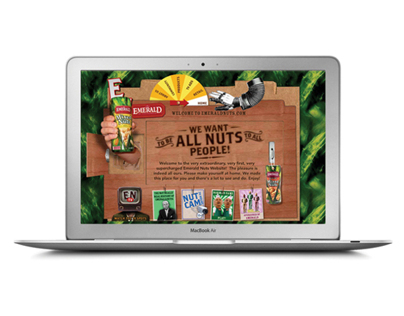 Emerald Nuts Launch Website