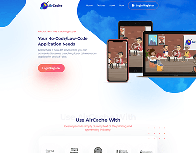 Air Cache - API Service website