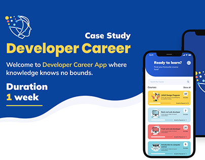 E-learning App For Developer Career | UI/UX