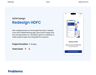 HDFC Redesign