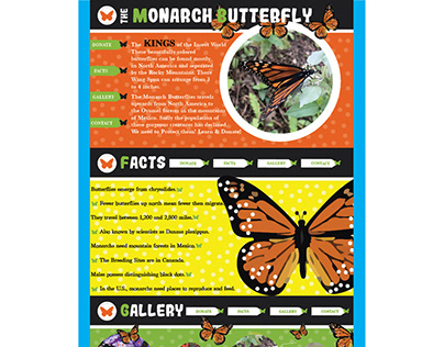 Website On The Monarch Butterfly