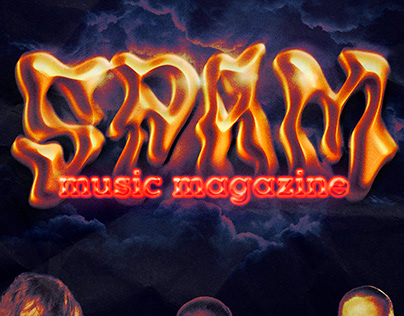 SPAM music magazine/design concept