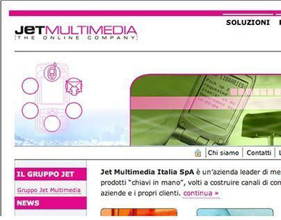 Web site Jet Multimedia Italia