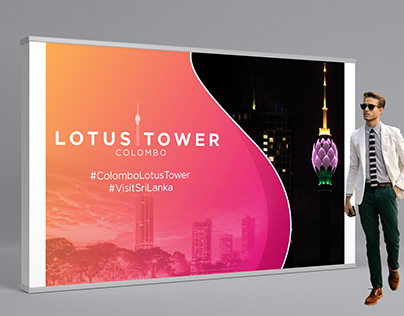 Lotus Tower Colombo Backdrop Design