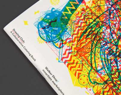 Drawing Club: A Collaborative  Coloring Book