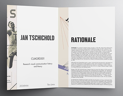 Art Style Infographic - Jan Tschichold