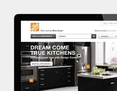 The Home Depot — Website on Behance