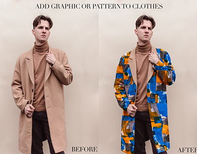 ADD GRAPHIC OR PATTERN TO CLOTHES
