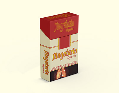 Cigarette Packet design.