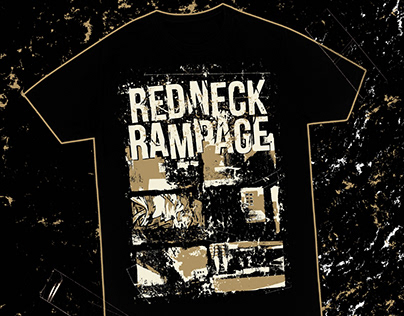 Merch Design for Redneck Rampage