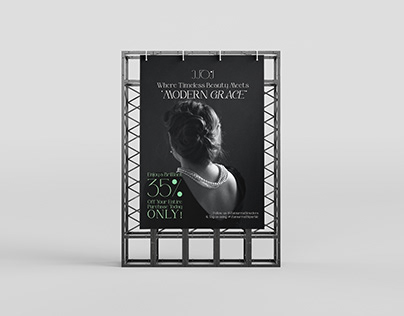 Promotional Posters For a Jewelry Store