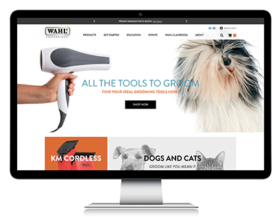 Wahl Animal eCommerce Site Development