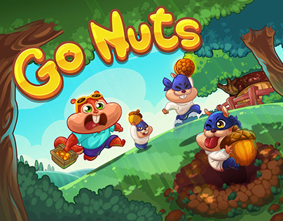 GO NUTS - Game project