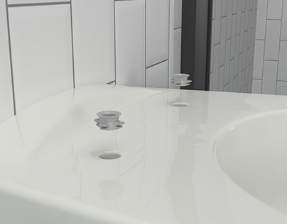 3D Rendering Toilet Seats Bemis