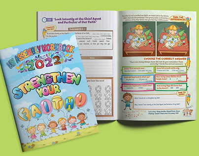 Fun Exercise Faith Assembly Workbooks for JW kids