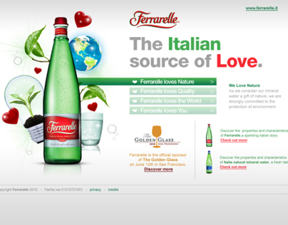 Ferrarelle - The Italian Source of Love