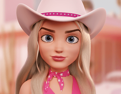 3D Barbie Girl Fanart
