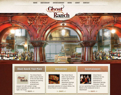 Ghost Ranch Web Design and Development