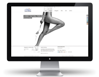 Website for Dr.O plastic surgeon