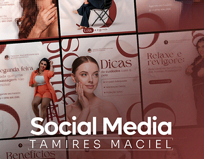 Social Media - Esteticista - Tamires Maciel