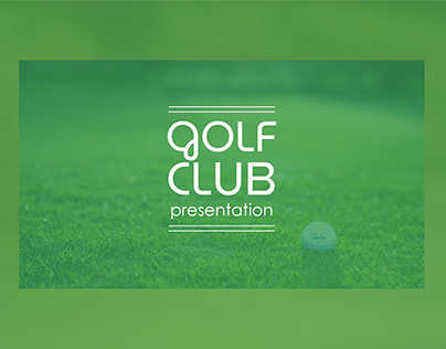 Golf Club - free Google Slides Theme for Presentation