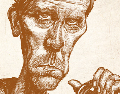 Hugh Laurie Illustration